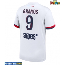 Paris Saint-Germain Goncalo Ramos #9 Auswärtstrikot 2025-26 Kurzarm